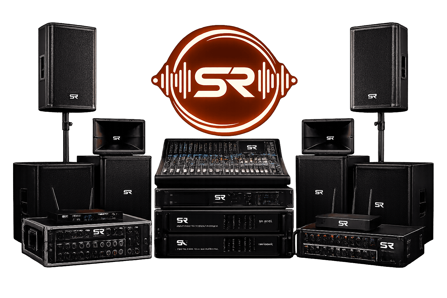 SR Professional Audio speaker